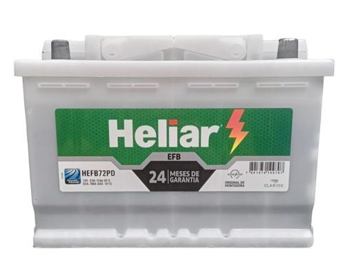 Bateria Heliar EFB